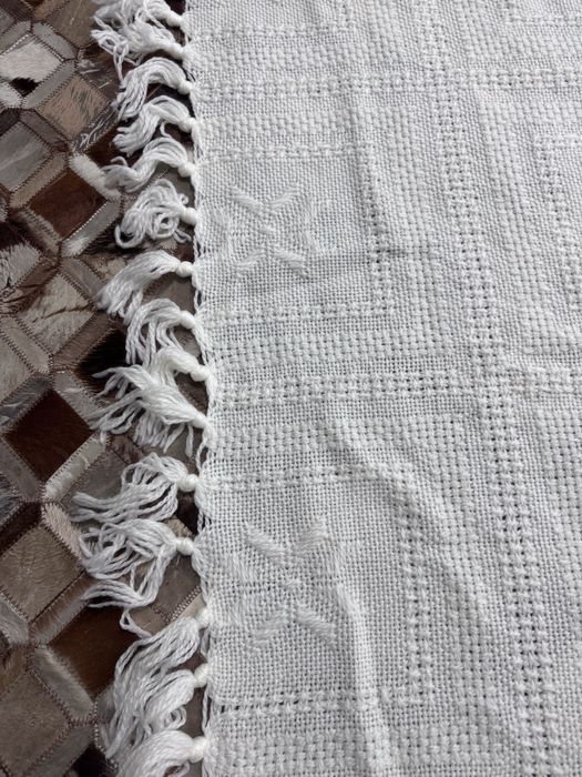 Cuvertura pat alba 220/240