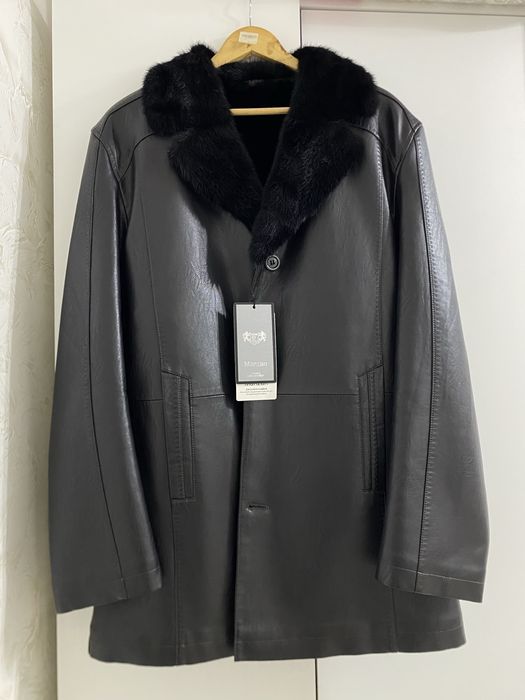 Мужской дубленка