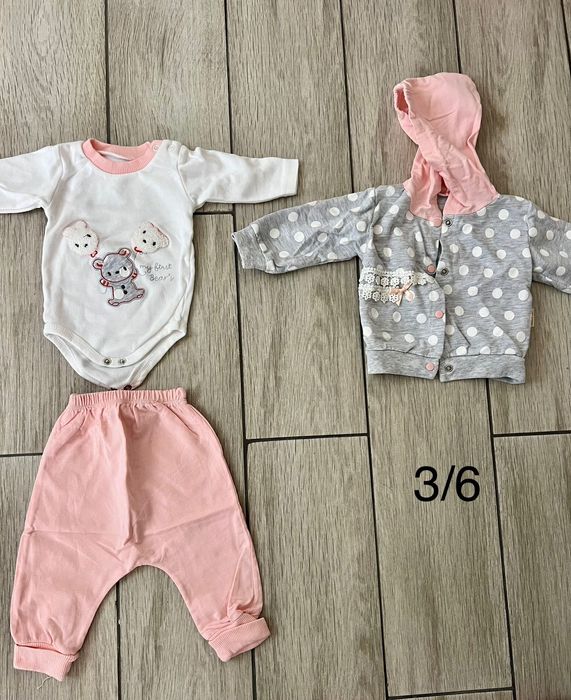 Бебешки лот 0/3 и 3/6 месеца