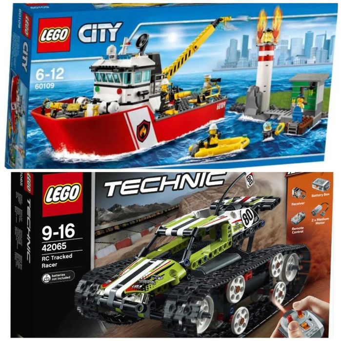 Lego City Fire Boat - Technic RC Tracked Racer