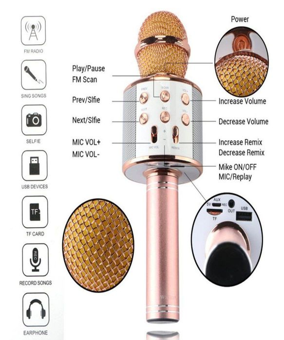 Микрофоном караоке