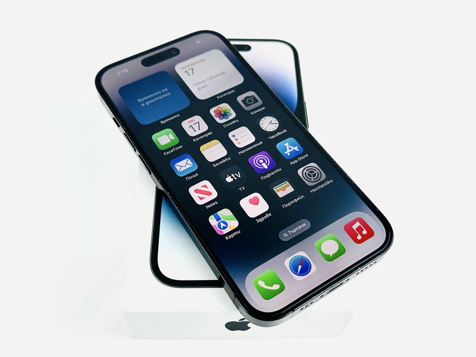 Apple iPhone 14 Pro 128GB Space Black Перфектен! Гаранция!