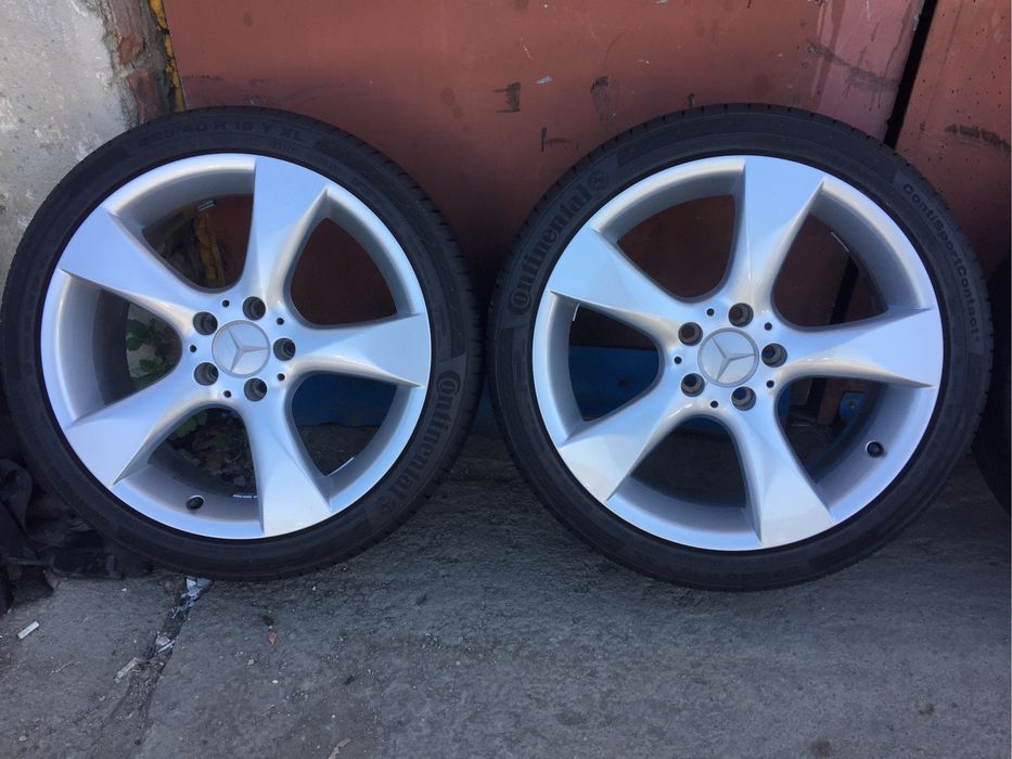 Jante Mercedes 18 inch’+anvel vara 245/35/18 225/40/18 ca NOI !
