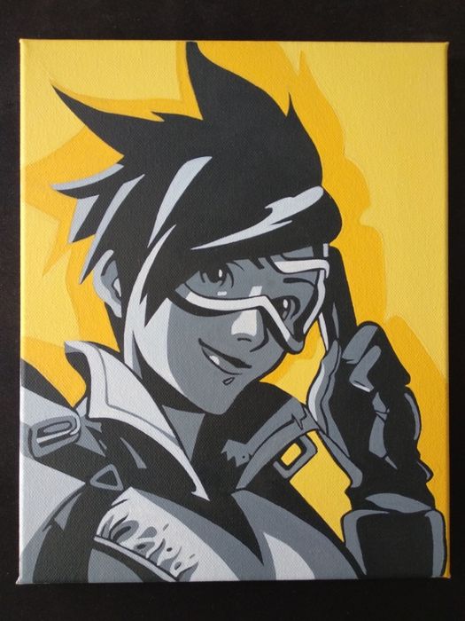Картина на Tracer от Overwatch