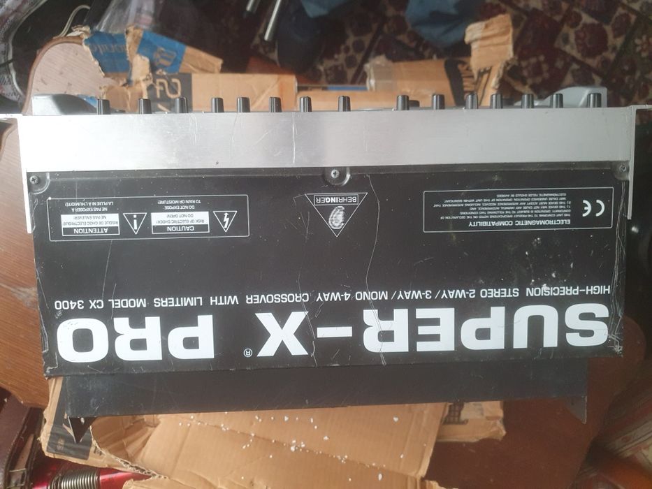 Amplificator putere crown xls 2000 crossover cx 3400