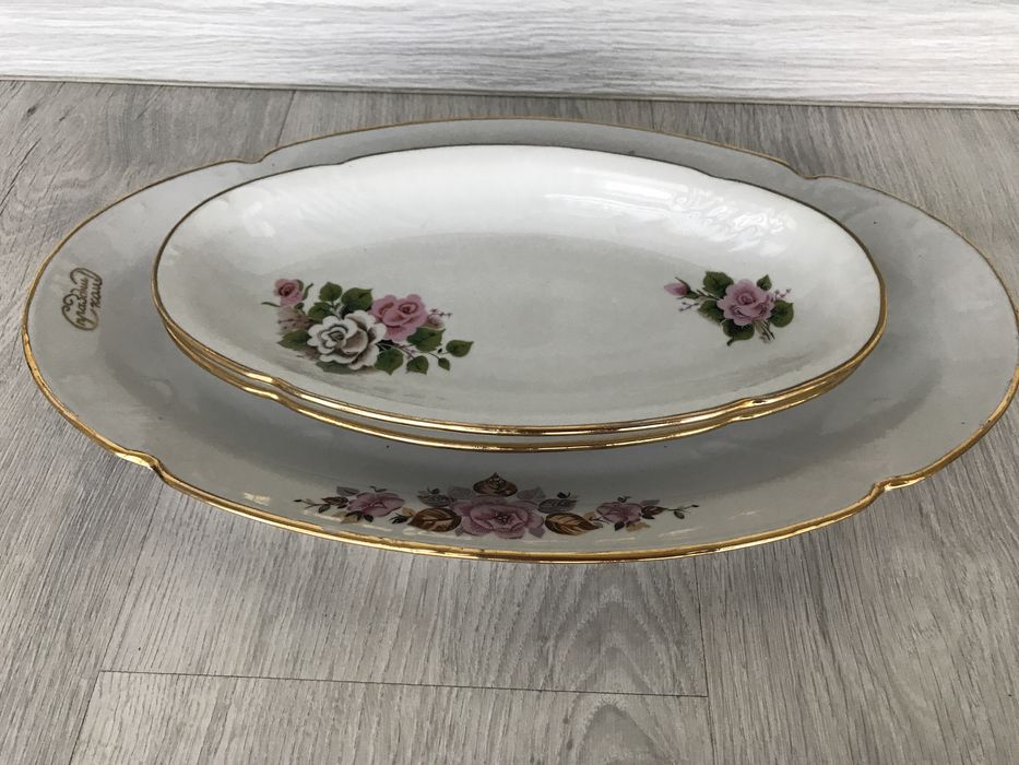 Три овальных блюда