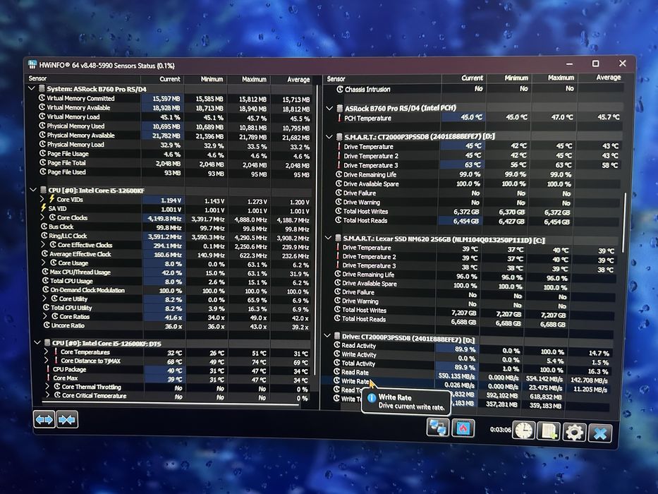 PC Gaming RX 7700 XT,  I5 12600KF,  32GB DDR4,  SSD 2TB (PLACA VIDEO IN GARANTIE!!)