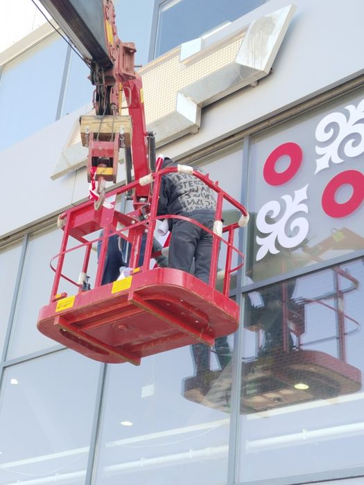 Услуги манипулятора, автовышка