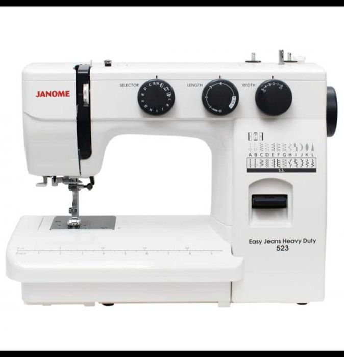 Шевна машина Janome Easy Jeans & Heavy Duty 523