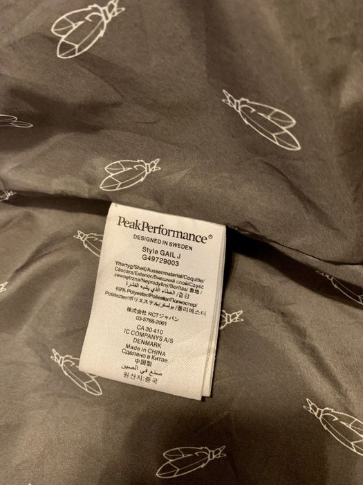 Geaca de dama Peak Performance,  S