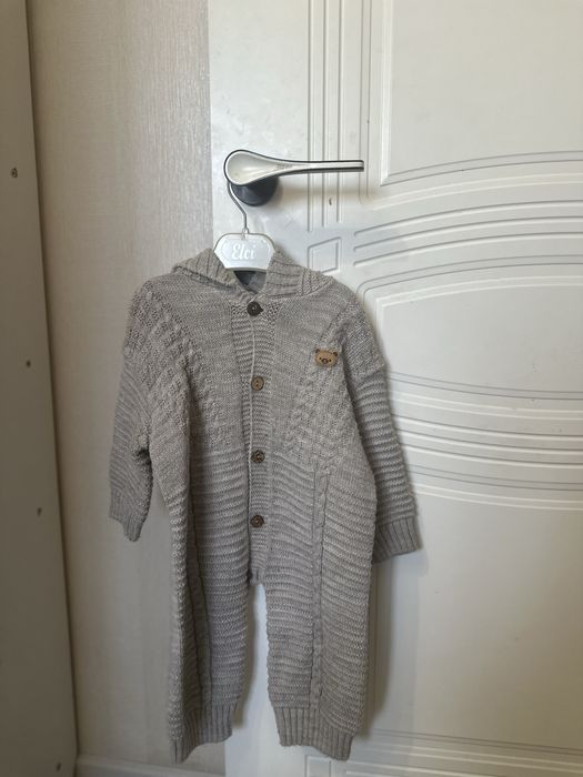 Новый Вязаный комбинезон на весну!