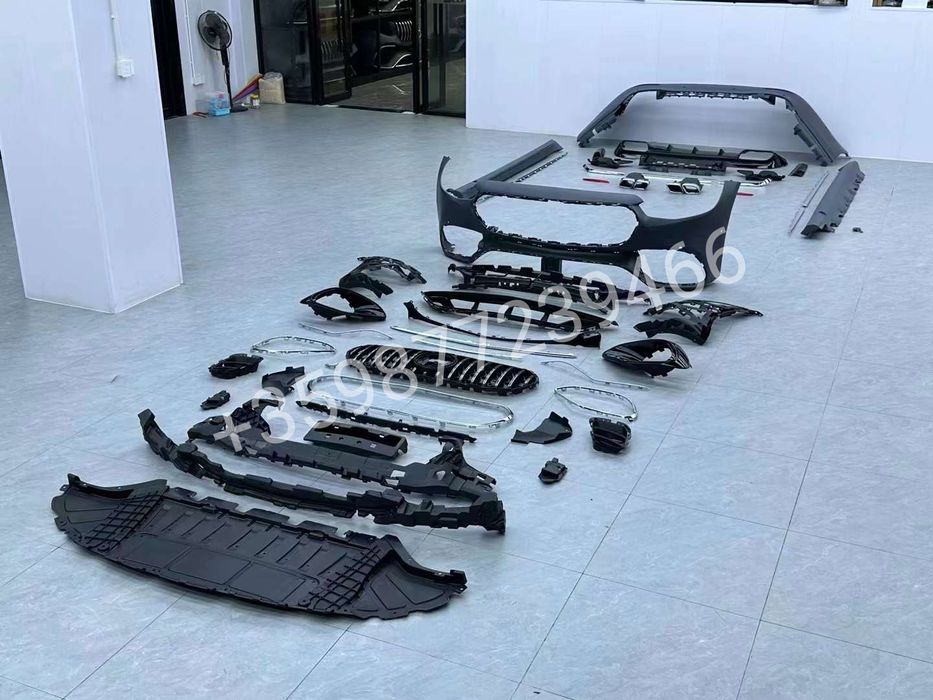 Mercedes W223 63 AMG пакет брони прагове решетка накрайници