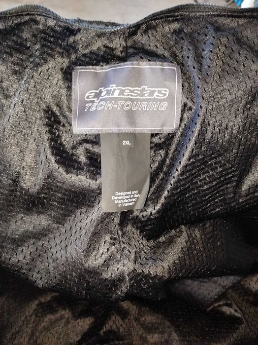 Alpinestars Stella Andes Air Drystar в черен цвят с розов надпис
