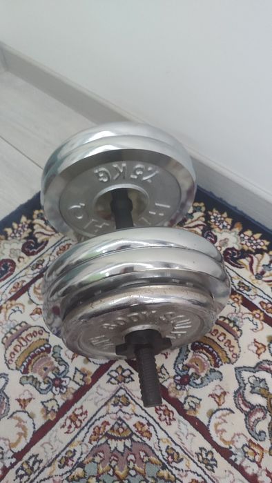 Гантеля 40 кг для домашних тренировок