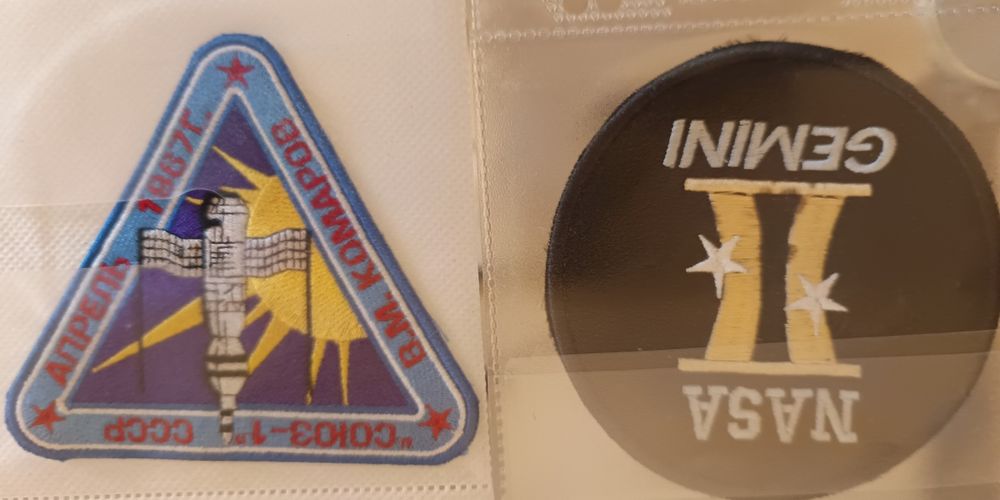 Colecție 9 patch-uri NASA