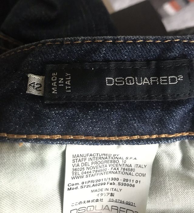 Vând blugi Dsquared autentici, cu eticheta
