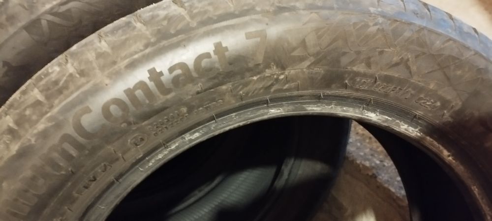 4 броя летни гуми Continental,dot 2024,перфектни,205/55/16