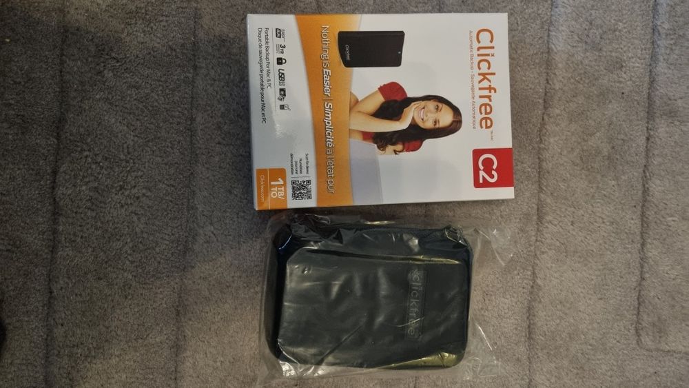 Hard disk 1Tb - Portable Backup Clickfree C2