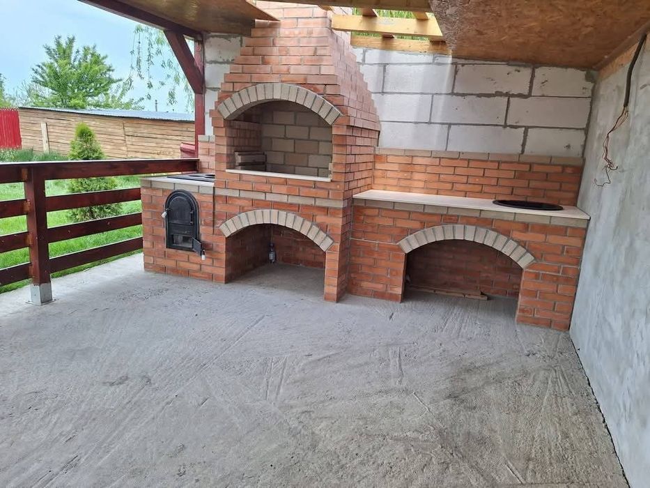 Grătare din cărămidă diferite modele preț în funcție de model și accesorii