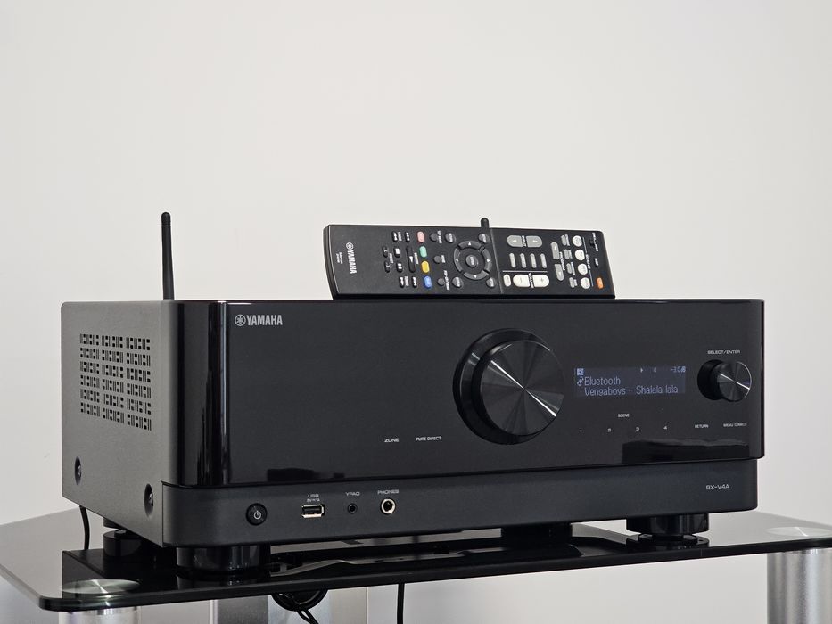 Receiver 5.2 Yamaha RX-V4A 8K/4K Dolby True HD, DTS-HD, CINEMA DSP 3D