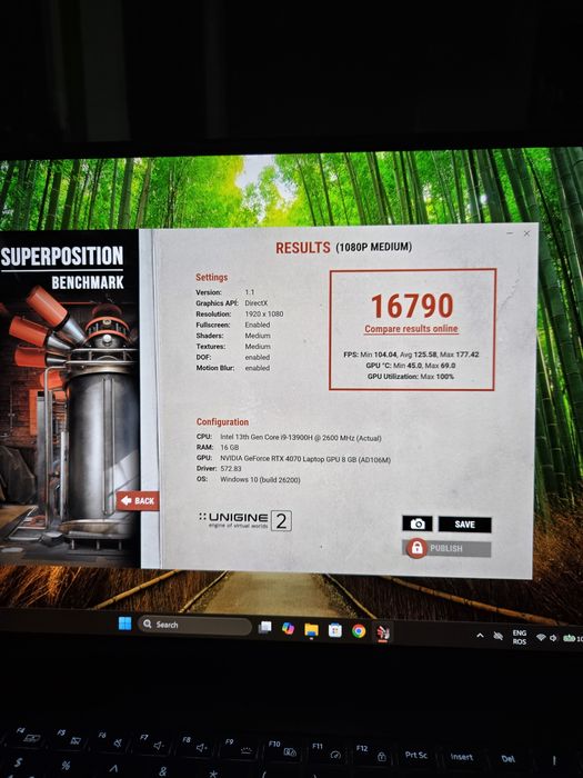 Laptop Samsung galaxy Book 3 / i9 / rtx 4070