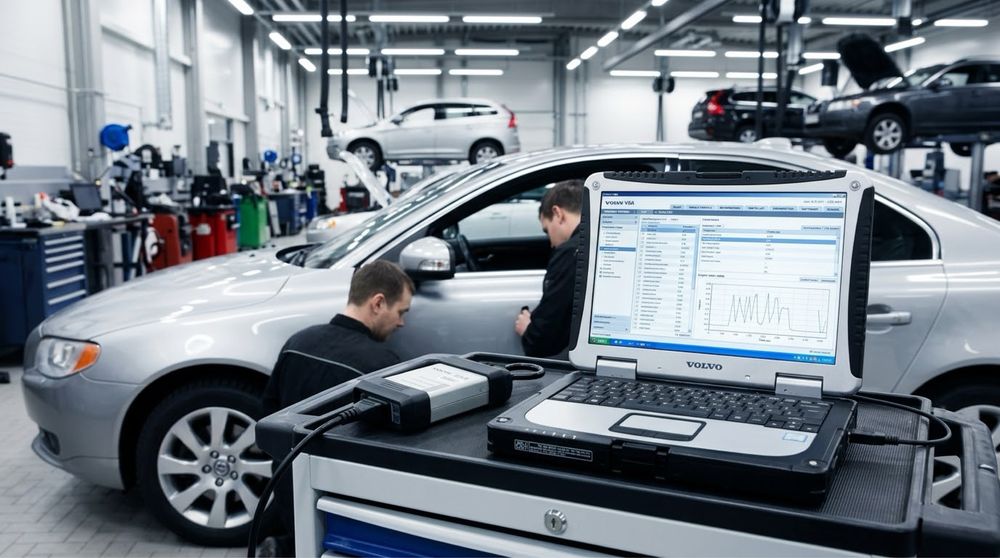 Diagnoza Volvo Vida Dice tester