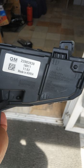 Задная юбка от КАПТИВЫ 2 новый GM korea.