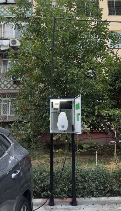 Установка зарядных устройств для электромобилей