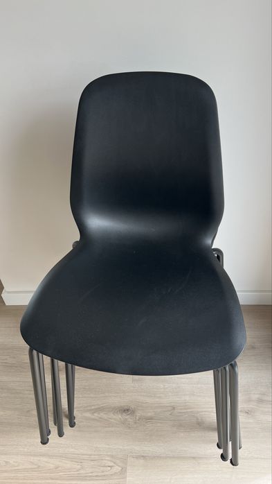 6 Scaune ikea negre