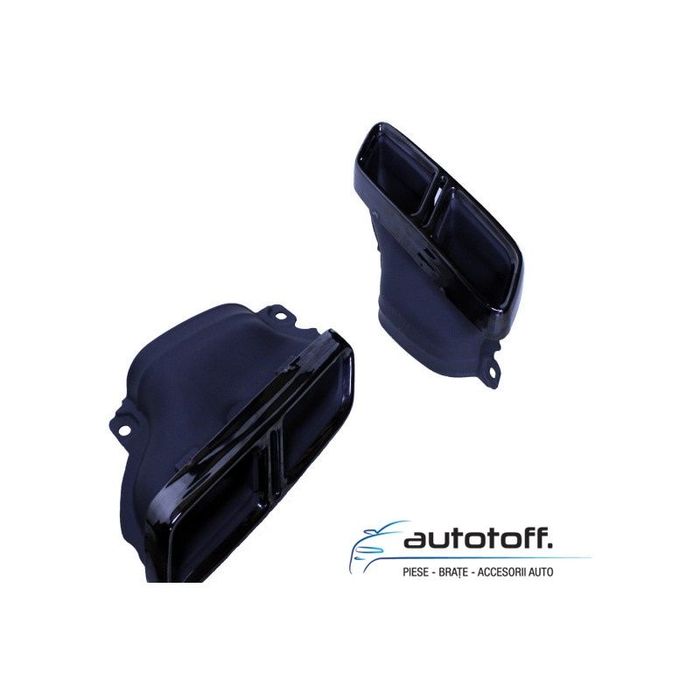 Ornamente tobe AMG Mercedes (14-22) Negru lucios