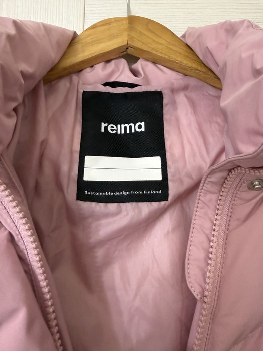 Reima пуховик для девочки