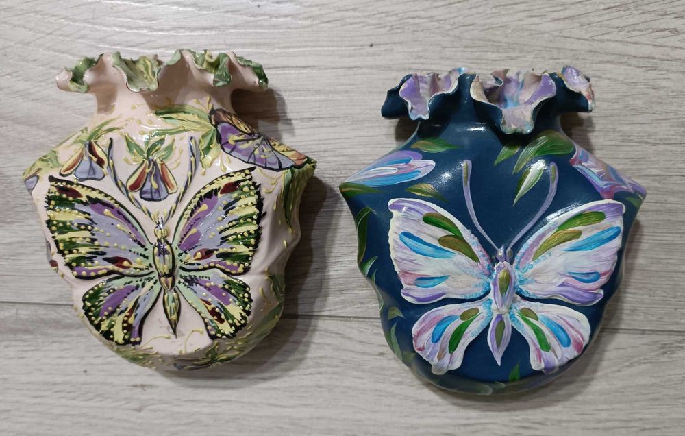 Интерьерные настенные вазы цена за 2шт