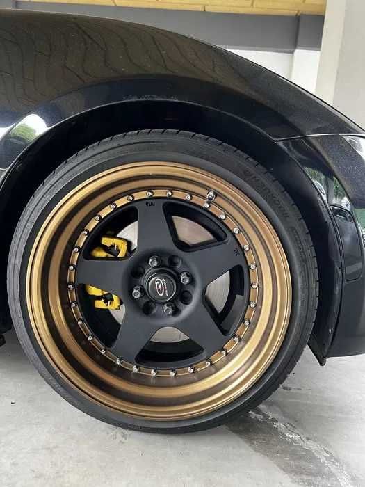 Jante Kyusha 4x100 4x108 17x9 et 20 R17. Cauciucuri noi