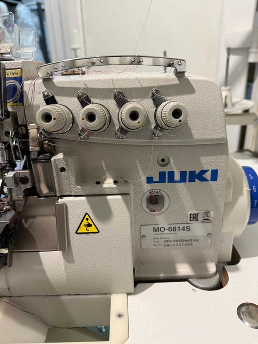 Mașină de surfilat Juki MO-6814S-BE6-34H/G44/Q143 - second hand - 2200 RON