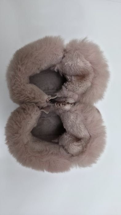 Ghete imblanite fete, piele ecologica, marimea 27