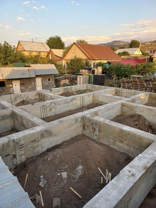 ЗАЛИВАЕМ ФУНДАМЕНТ ,монолит, стяшка ,забор