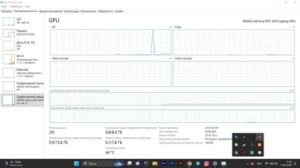 ASUS TUF Dash F15 notebook