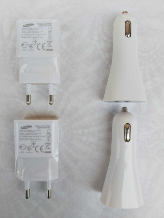 Set incarcatoare retea 5v/2a si auto usb dual 2.1A +1A