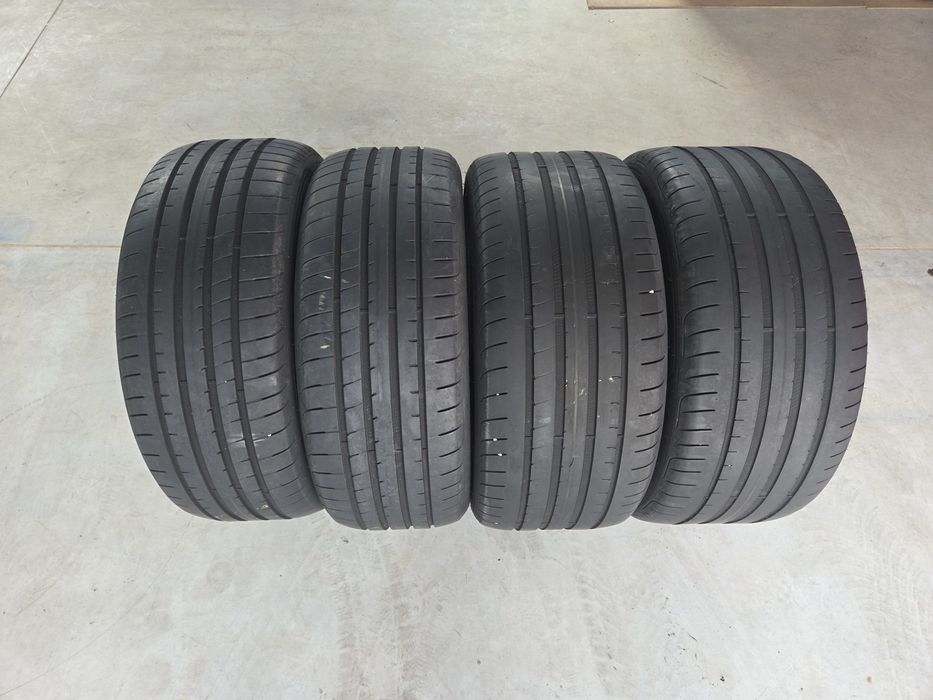 Set 4 anvelope SH vara Goodyear 225/45/18 cu 255/40/18 Run Flat dot 2019