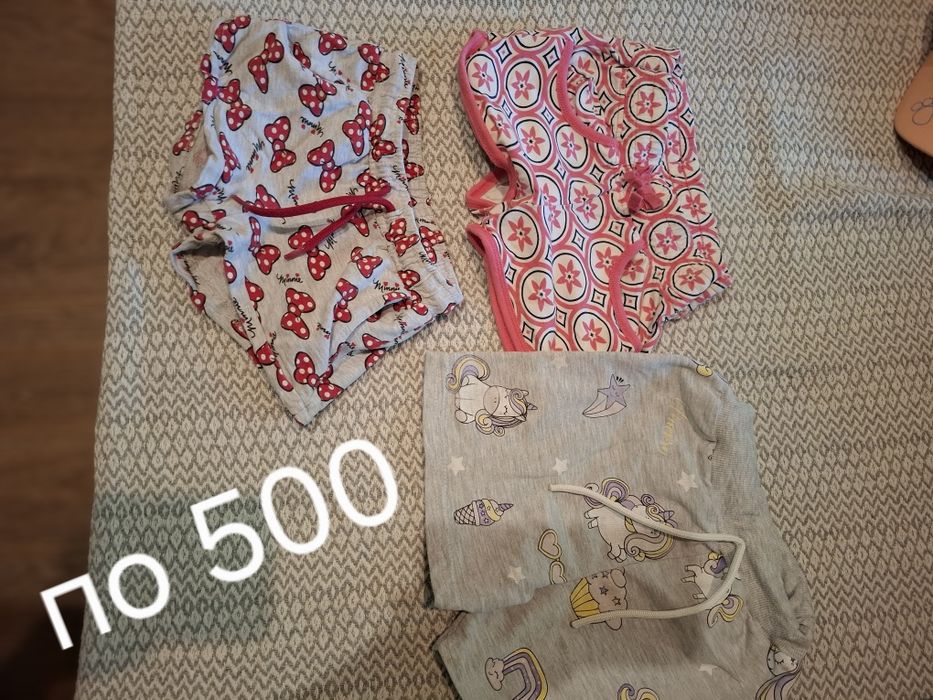 Детские вещи для девочек от 500 тг