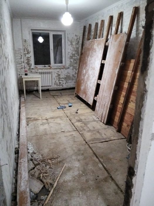 Половые доски лес