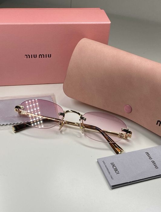 Ochelari Miu Miu Lentila Roz