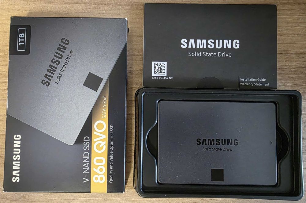 SSD 1TB Samsung 860 QVO, SATA III, 2.5" - MZ-76Q1T0BW