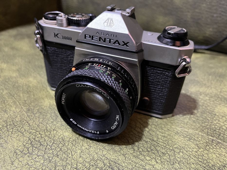 Aparat foto Pentax K1000 full metal anii ‘80