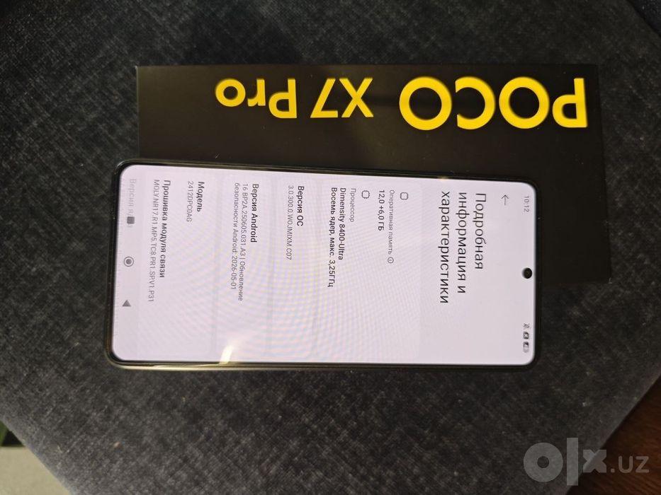 Poco x7 pro global 12/512 Kor dok towkenda hozirca