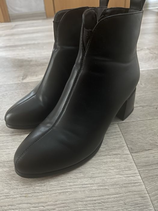 Ботинки, кожа нат