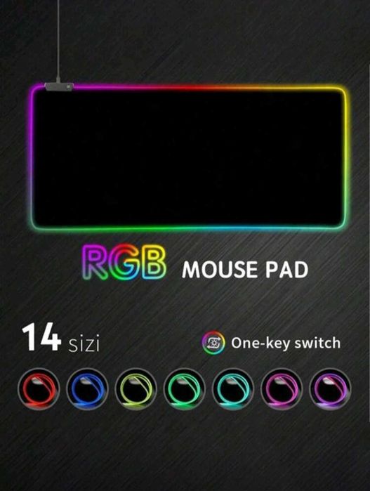 Mouse Pad pentru jocuri RGB
