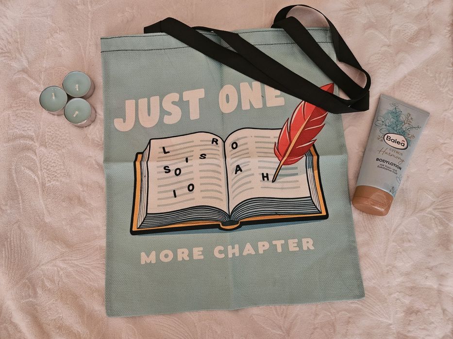 Платнени чанти с надпис