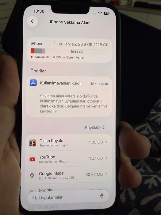 Iphone 13 blue 128 gb