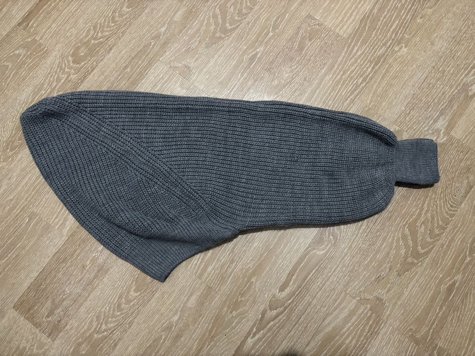 Болерро серое вязанное